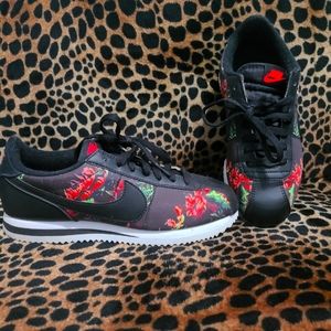Floral Nike Cortez